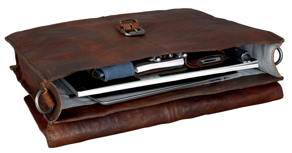 Porte-documents "JAYDEN", ouvert
