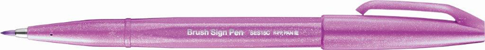 Stylo feutre Sign Pen SES15, mauve