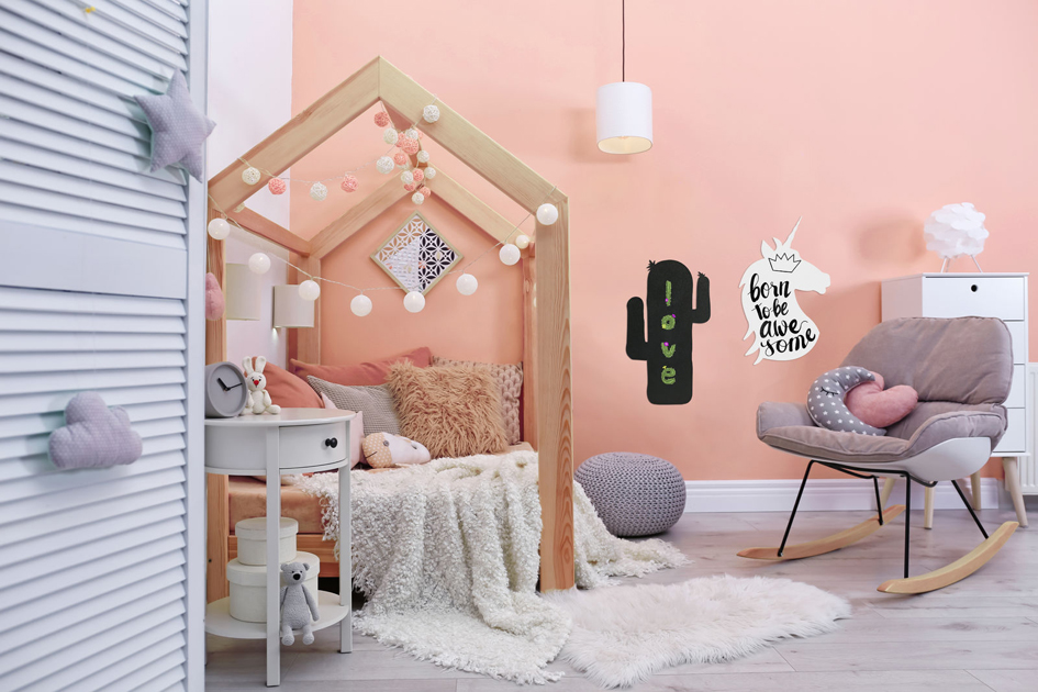 Securit Ardoise SILHOUETTE 'CACTUS', noir
