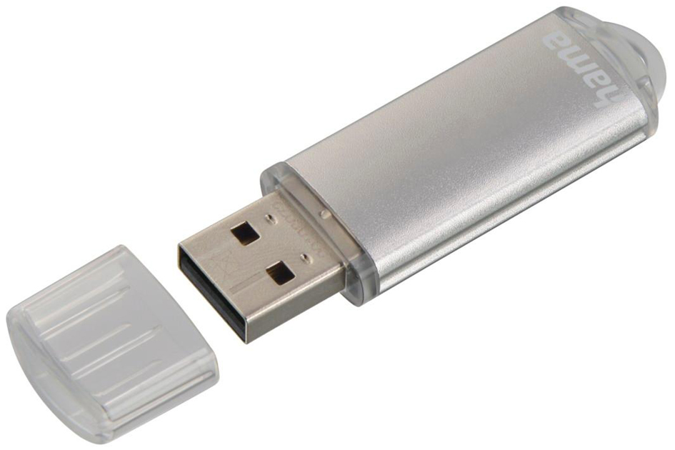 hama Clé USB 2.0 'Laeta', 128 GB, argent
