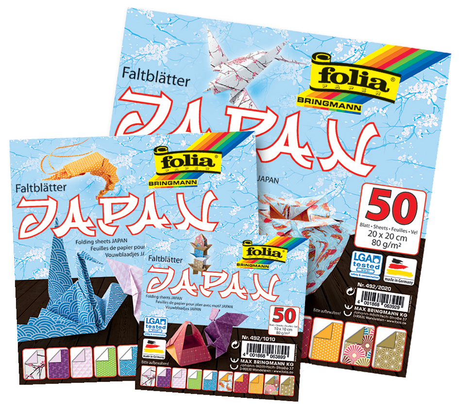 Visuel de référence: Feuilles de papier à plier JAPAN