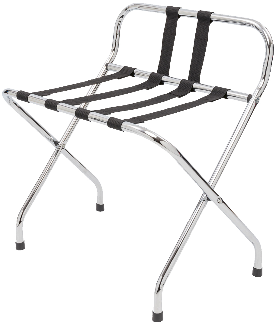 MOOR Porte-bagages MARY II, avec dos, chromé, argent