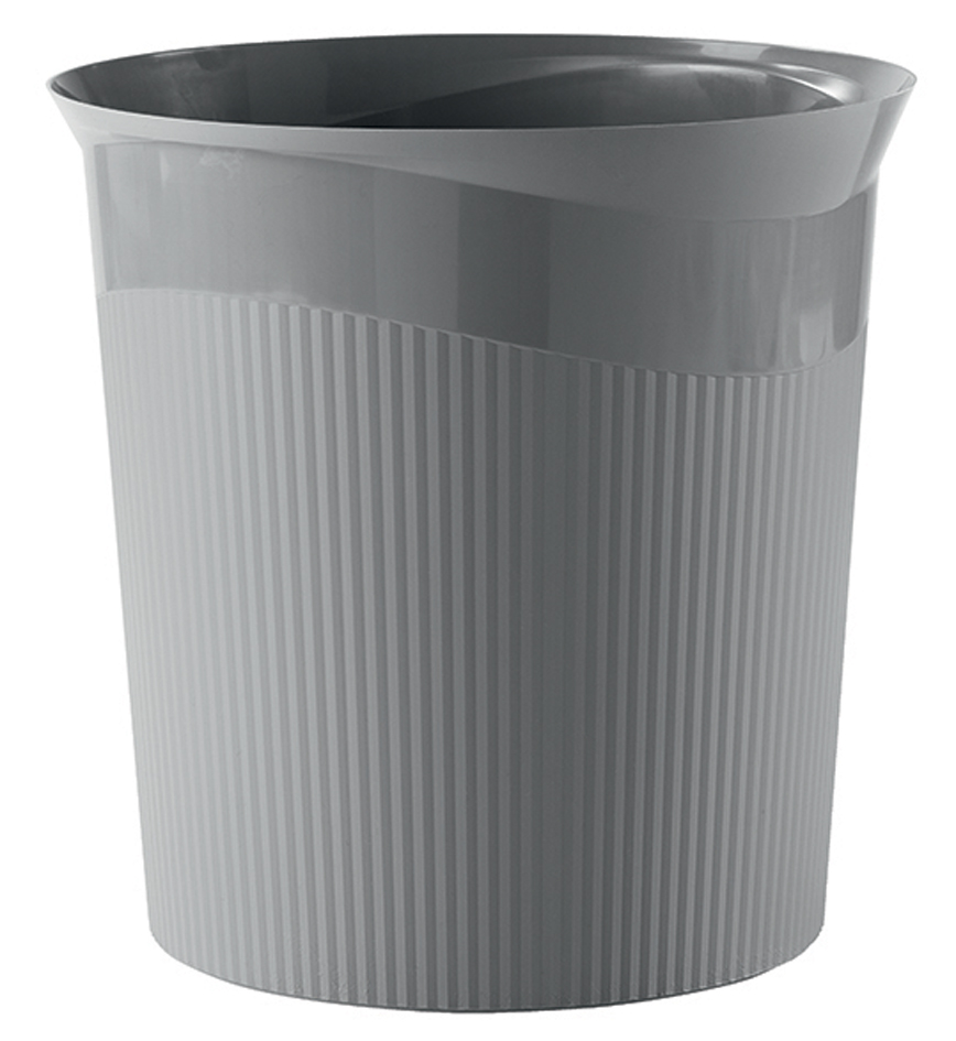 HAN Corbeille à papier Re-LOOP, 13 litres, gris foncé