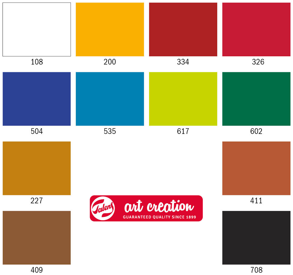 Aperçu des couleurs