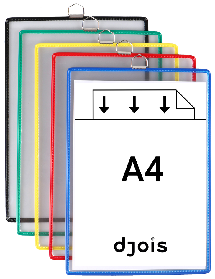 djois by tarifold Poche à anse, format A4, vertical, assorti