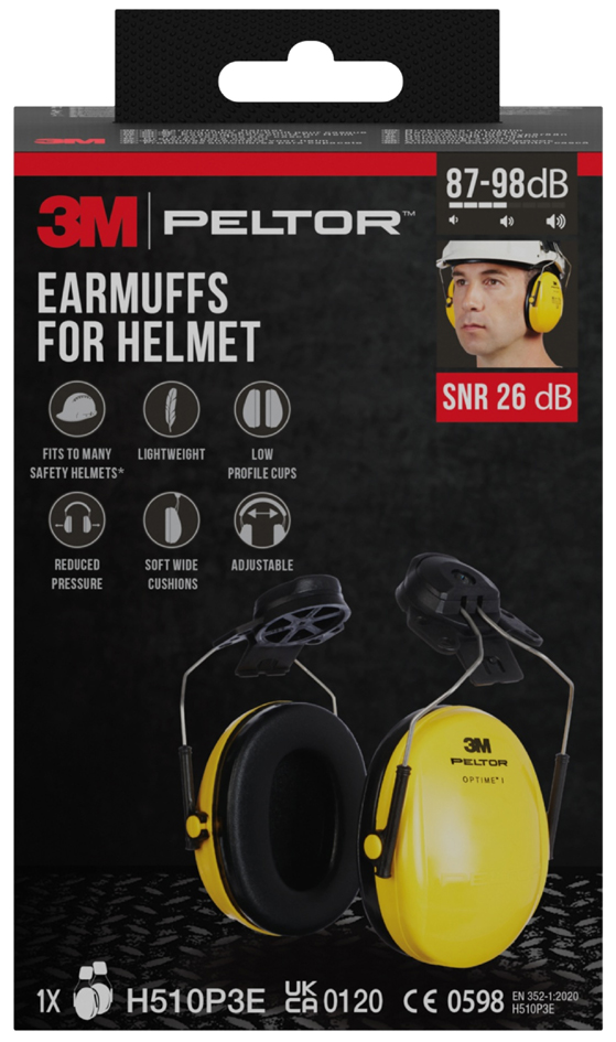 Capsule de protection auditive PELTOR Optime H510P3E, emballage