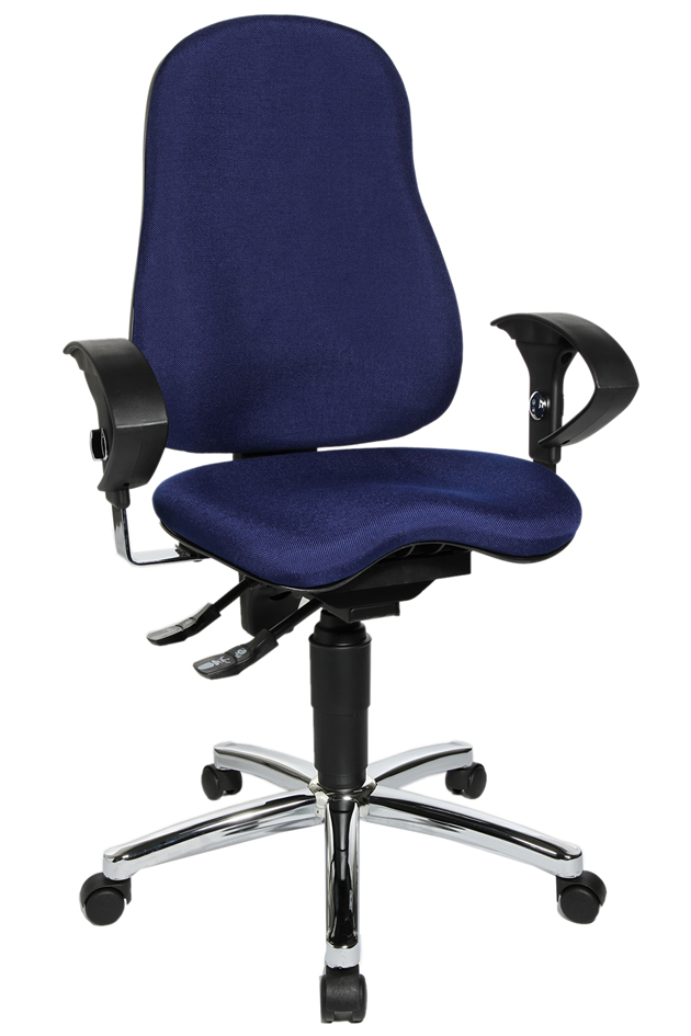 Topstar Fauteuil de bureau 'Sitness 10', bleu