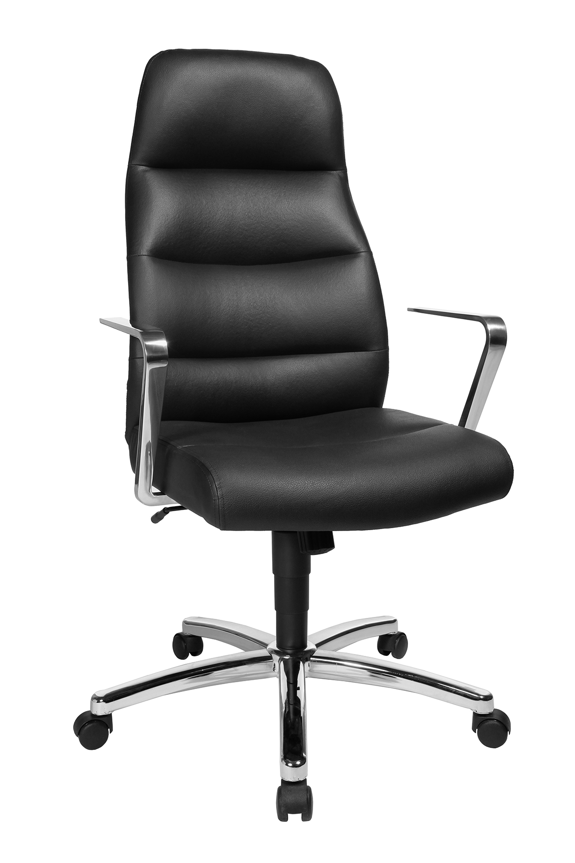 Topstar Fauteuil de direction 'Chairman 70', cuir, noir