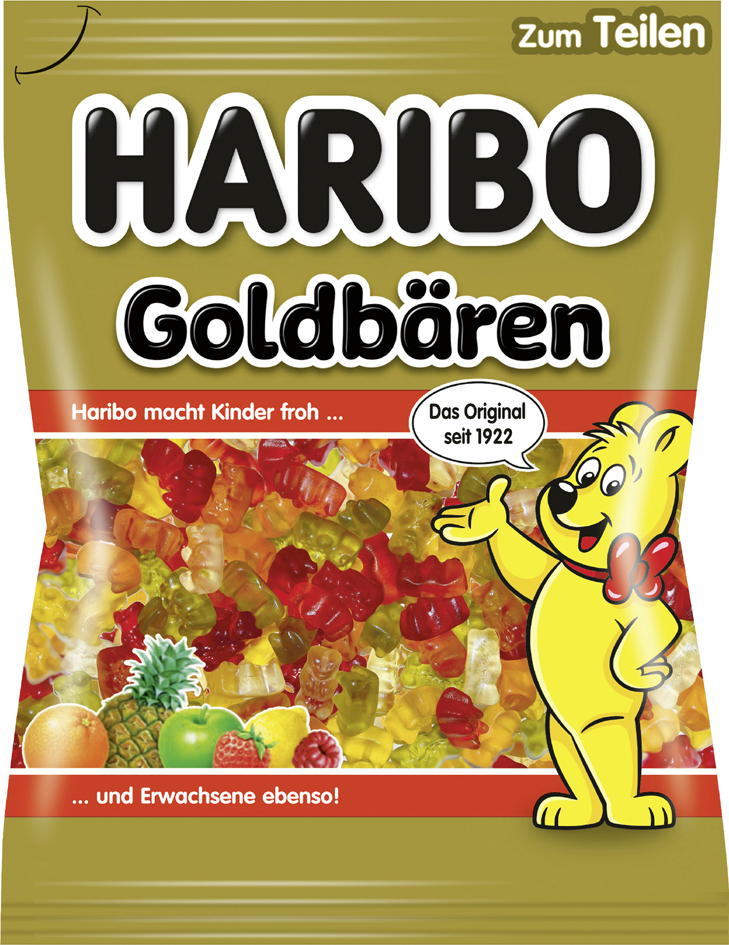 Bonbons gélifiés, sachet