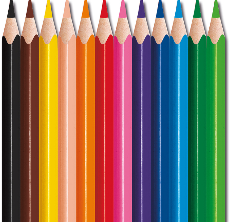 Sets de mini crayons de couleurs