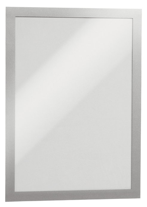 DURABLE Cadre d'affichage magnétique DURAFRAME, A4, argent