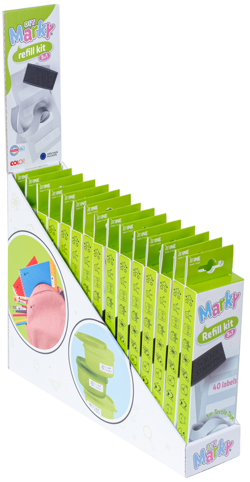 COLOP Kit de recharge 'DIY Marky', présentoir