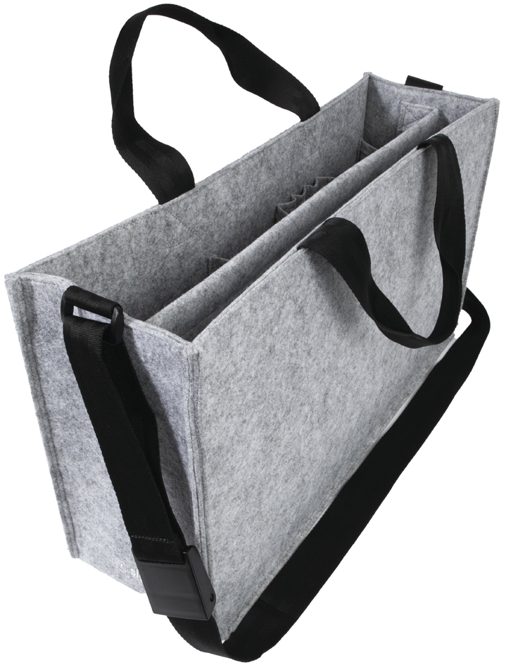 sigel Sac en feutre Business Desk Sharing Bag Classic L,gris