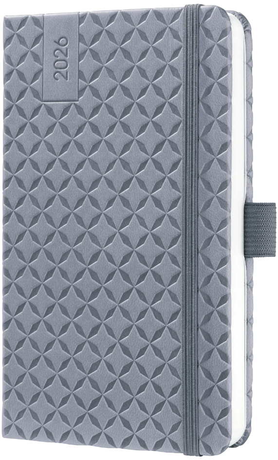 sigel Agenda de poche Jolie Flair 2026, A6, gris