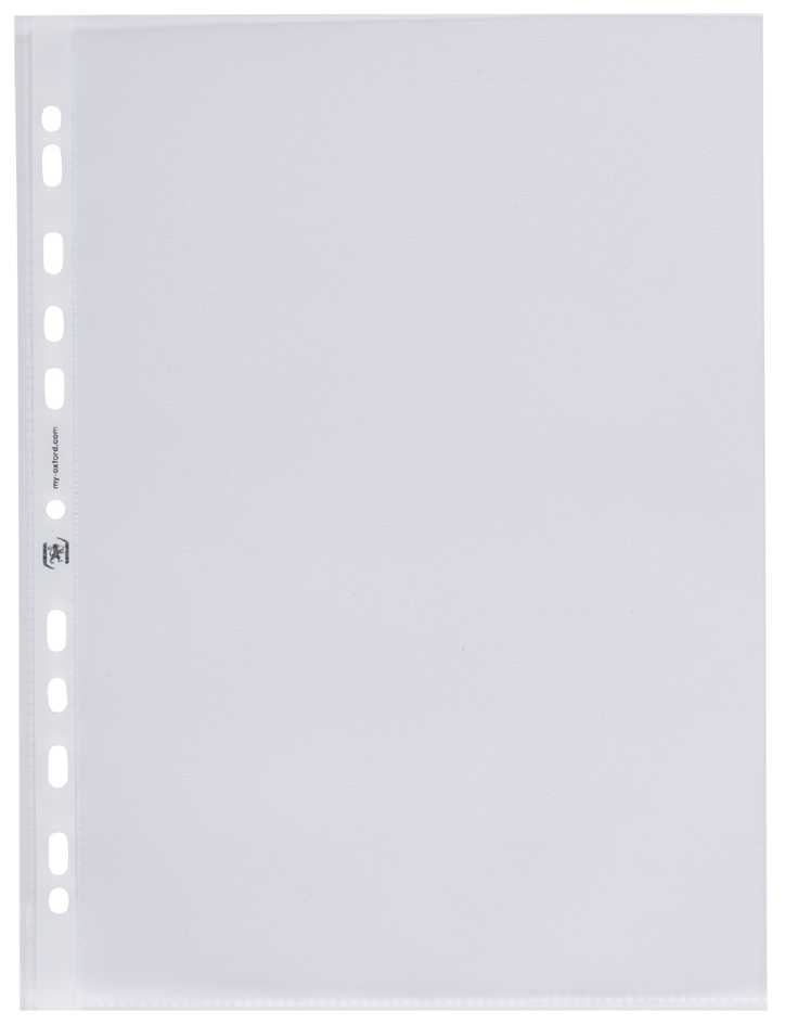 Oxford pochette perforée Premium, A4, PP, 0,12 mm