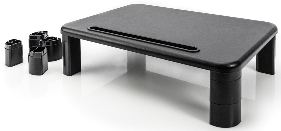 Réhausseur d'écran ergonomique, structure