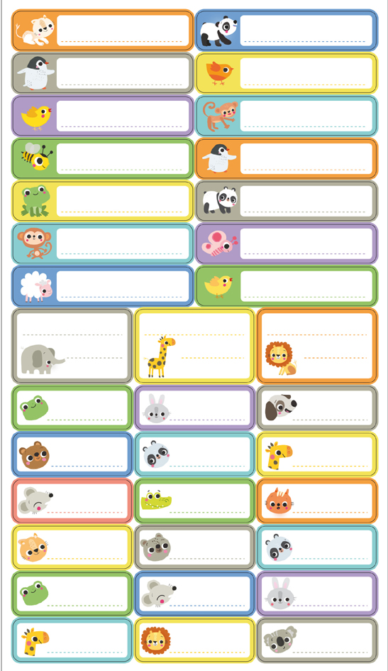 Stickers, film plastique pour enfants
