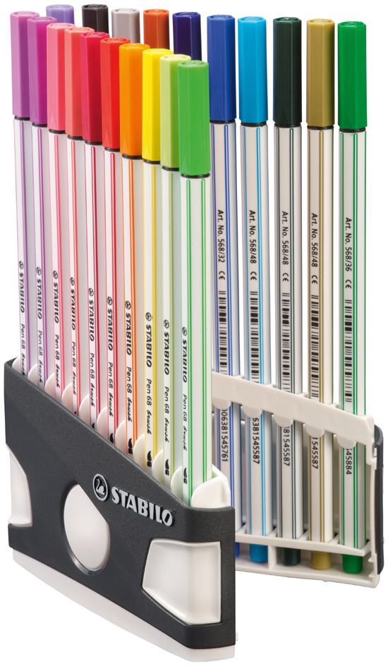 Feutre pinceau Pen 68 brush ARTY Edition - ColorParade de 20