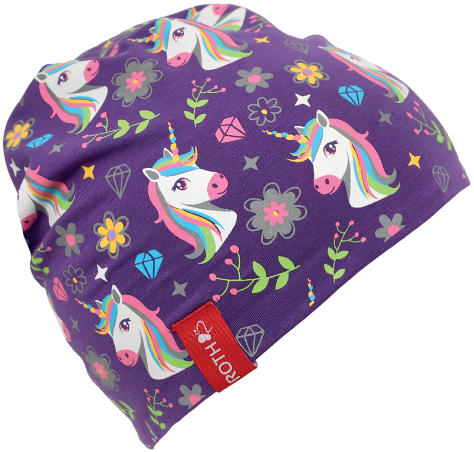 ROTH Bonnet en jersey pour enfants ReflActions FUN 'Licorne'
