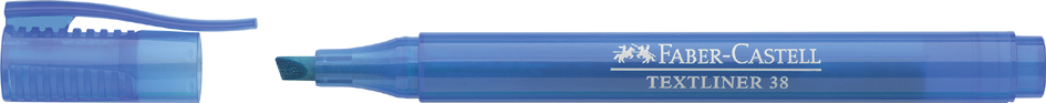 FABER-CASTELL Surligneur TEXTLINER 38, bleu