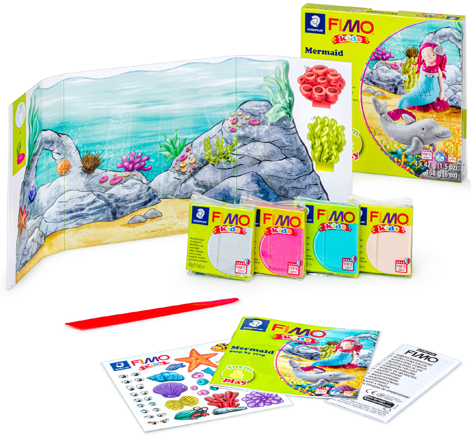 Kit de modelage kids From & Play "Mermaid"
