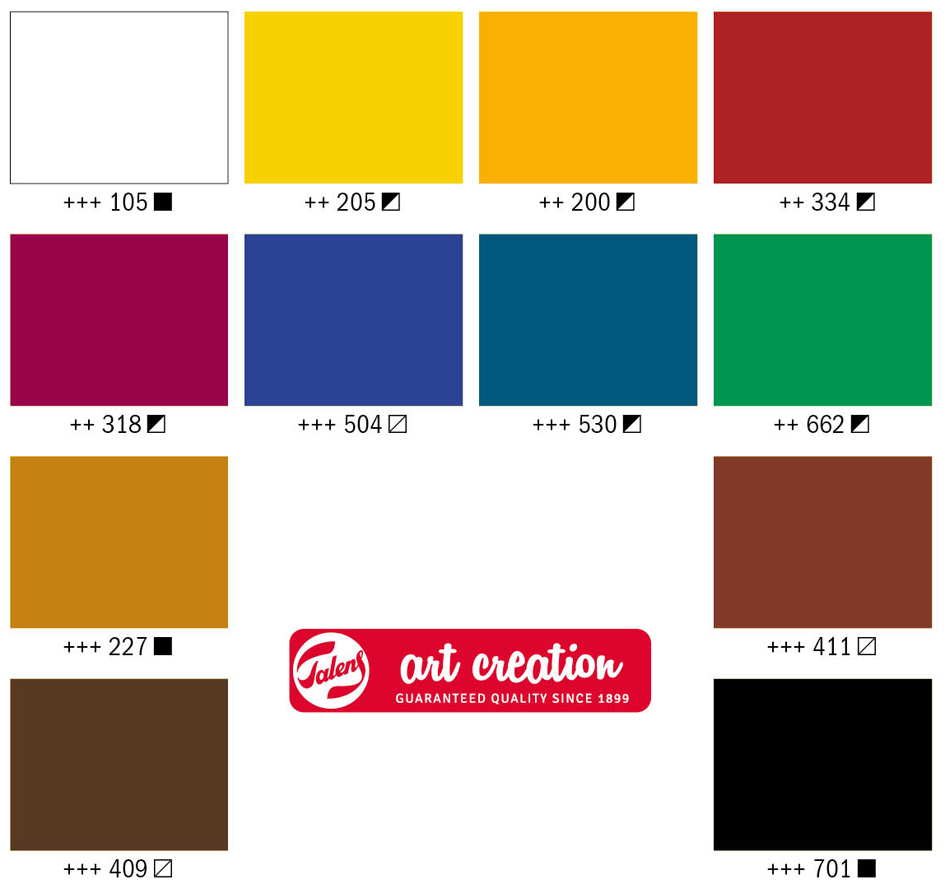 Aperçu des couleurs