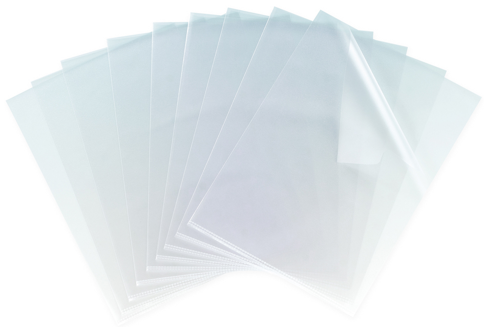 ELBA Pochettes-coin standard, A4, PP, 0,12 mm, incolore