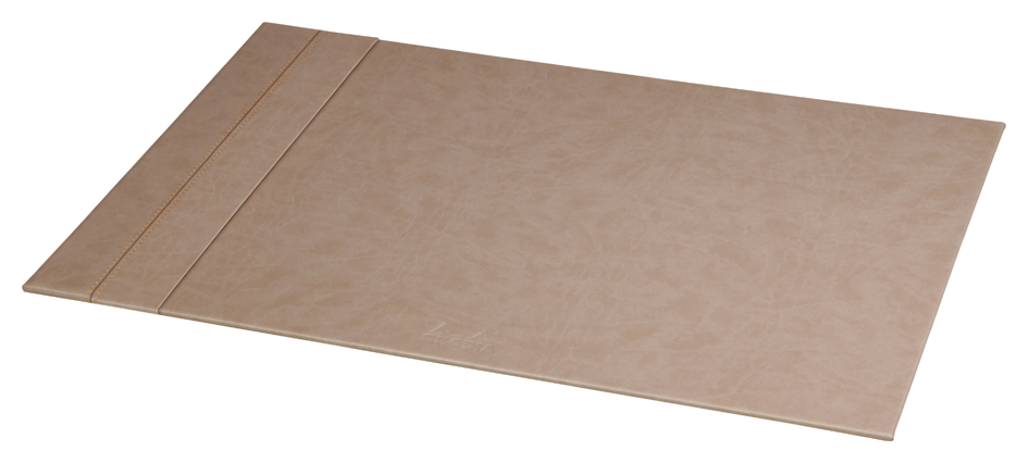 RHODIA Sous-main, en similicuir, taupe
