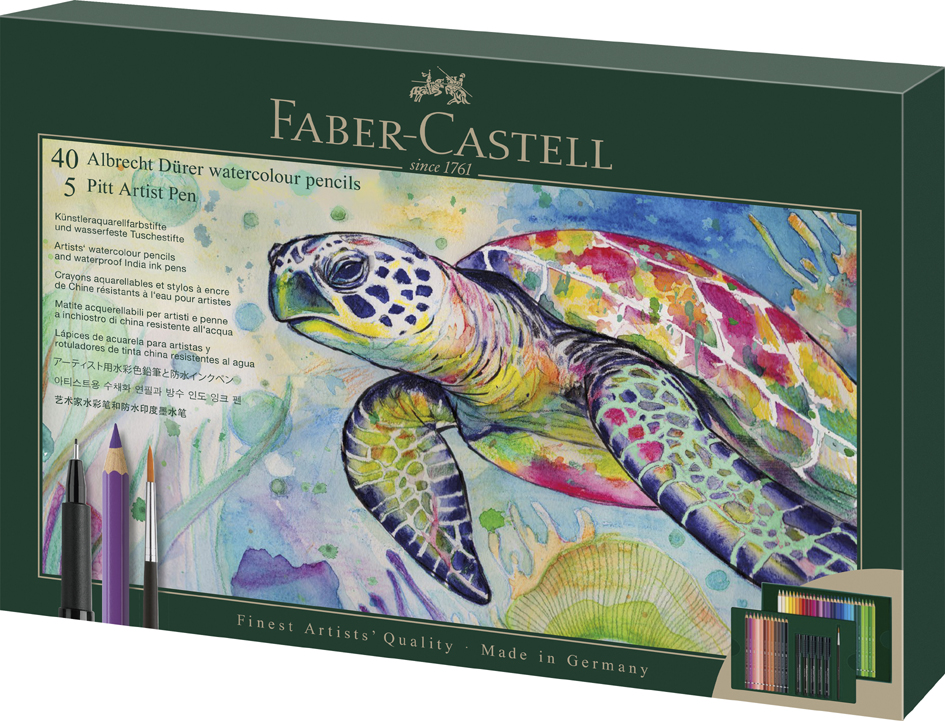 FABER-CASTELL Kit cadeau ALBRECHT DÜRER, 46 pièces