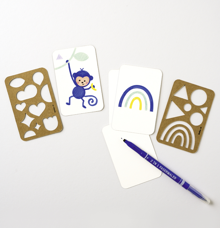 Cartes à décorer