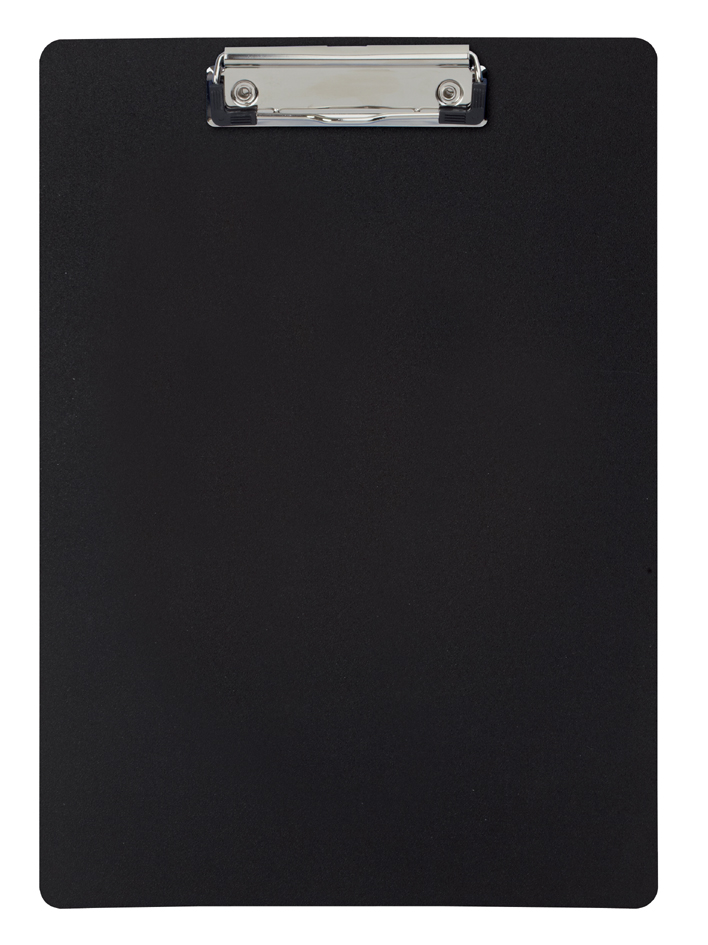 MAUL Porte-bloc à pince en plastique PP, A4, noir