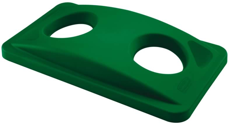 Rubbermaid Couvercle Slim Jim pour bouteilles, vert
