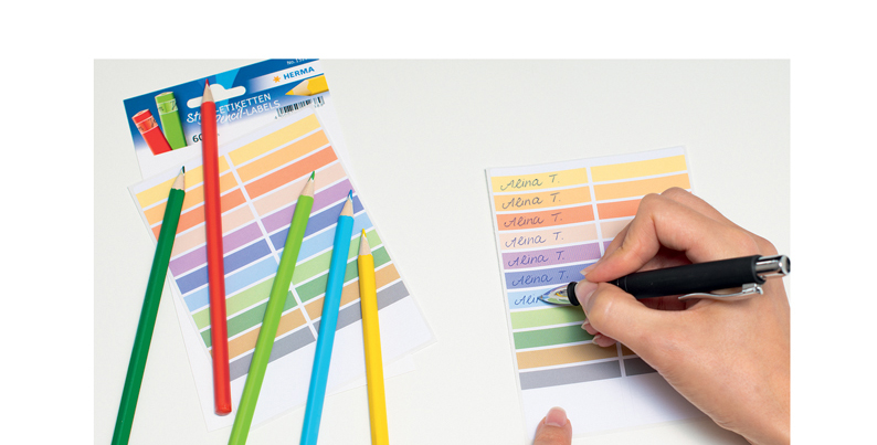 Etiquettes pour stylo