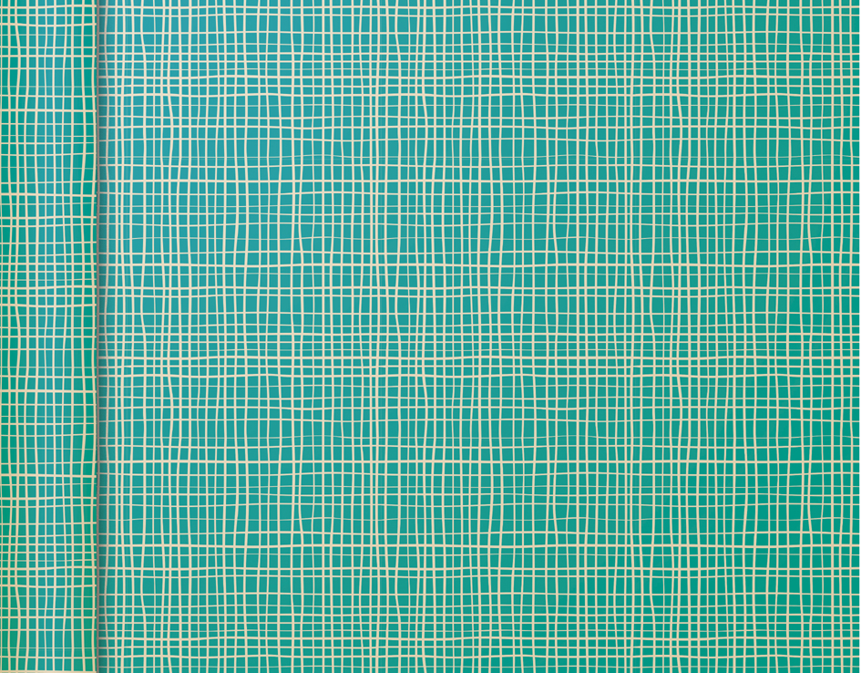 Clairefontaine Papier cadeau 'Tiny Rolls lignes vertes'