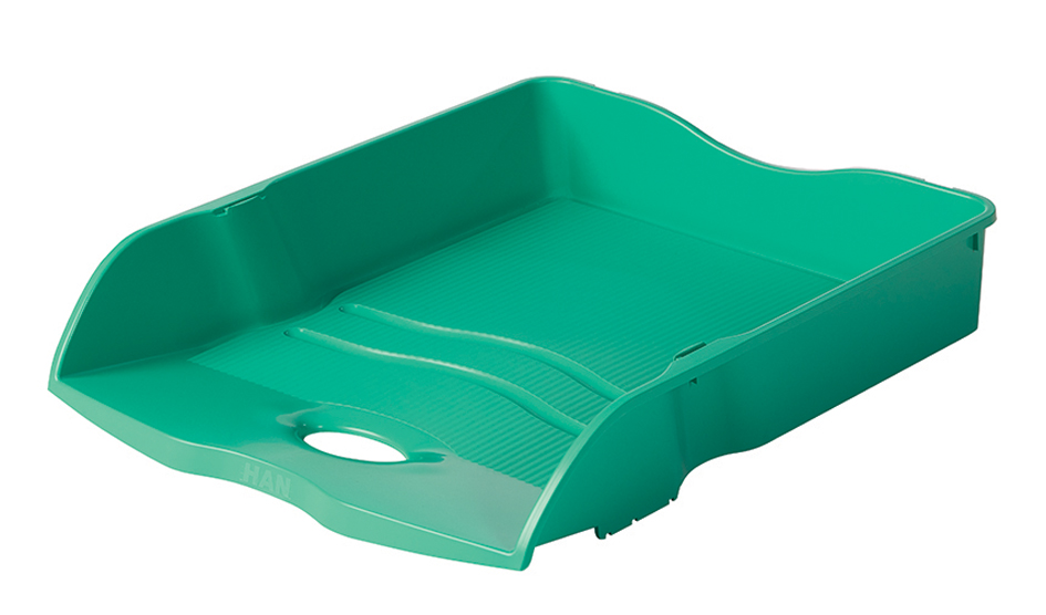 HAN Corbeille à courrier Re-LOOP, A4, plastique éco, vert