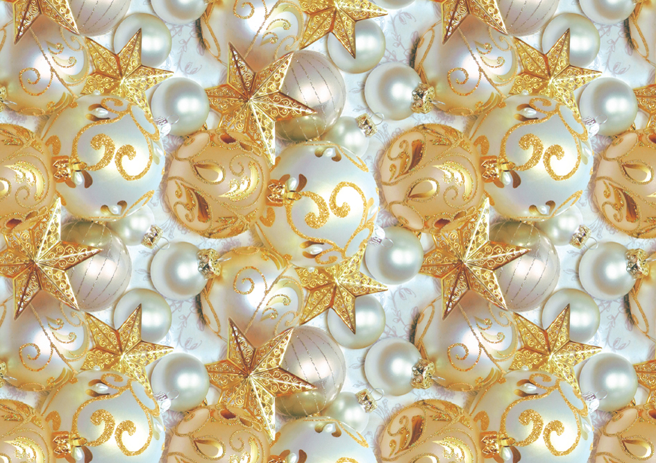 SUSY CARD Papier cadeau de Noël 'boules de Noël'