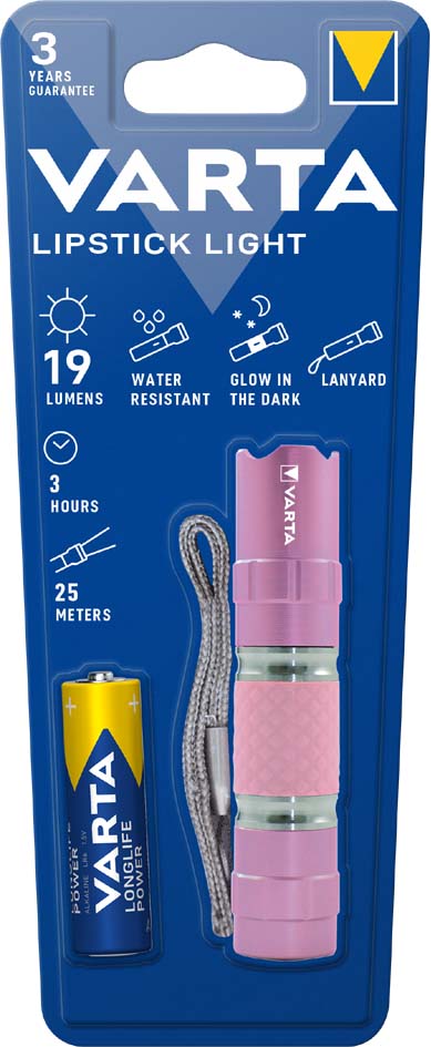 Lampe de poche "LED Lipstick Light 1AA", blister