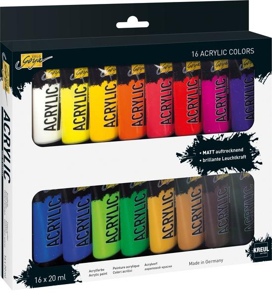 Kit peintures acryliques