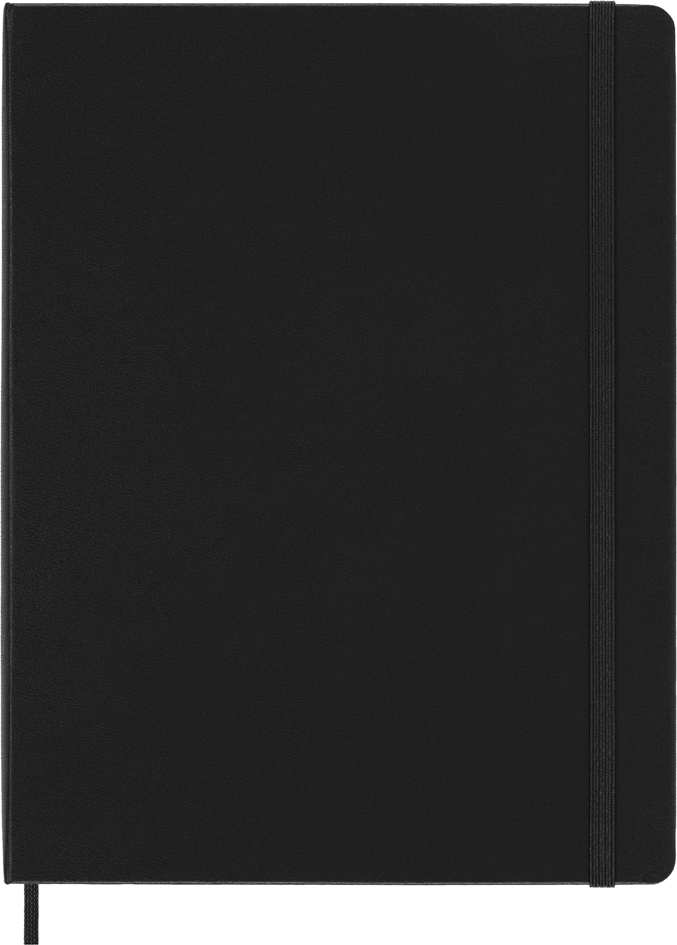 MOLESKINE Carnet rigide, XL, ligné, noir