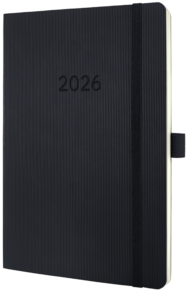 Agenda planning Conceptum, noir