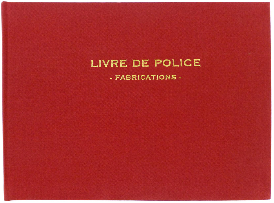 ELVE Registre 'Livre de police pour bijoutiers', 200 pages