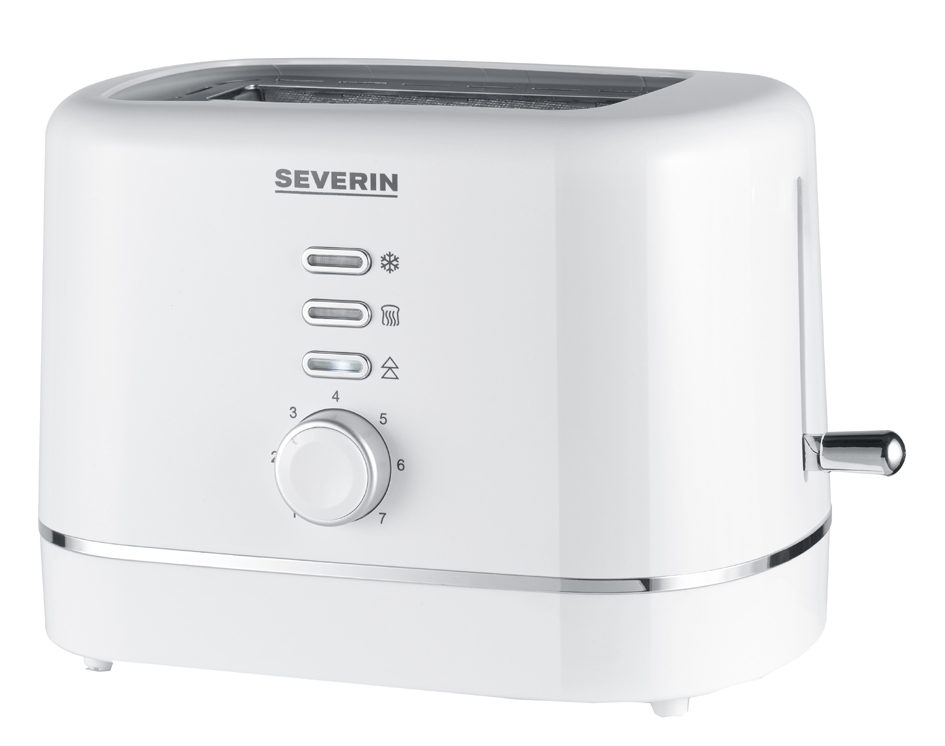 SEVERIN Grille-pain 2 tranches AT 4324, blanc
