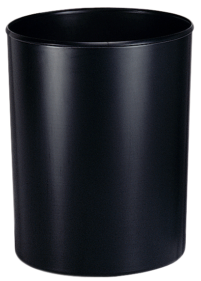 Corbeille à papier - ignifugée, noir