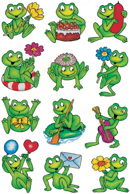 HERMA Sticker DECOR 'Grenouilles'