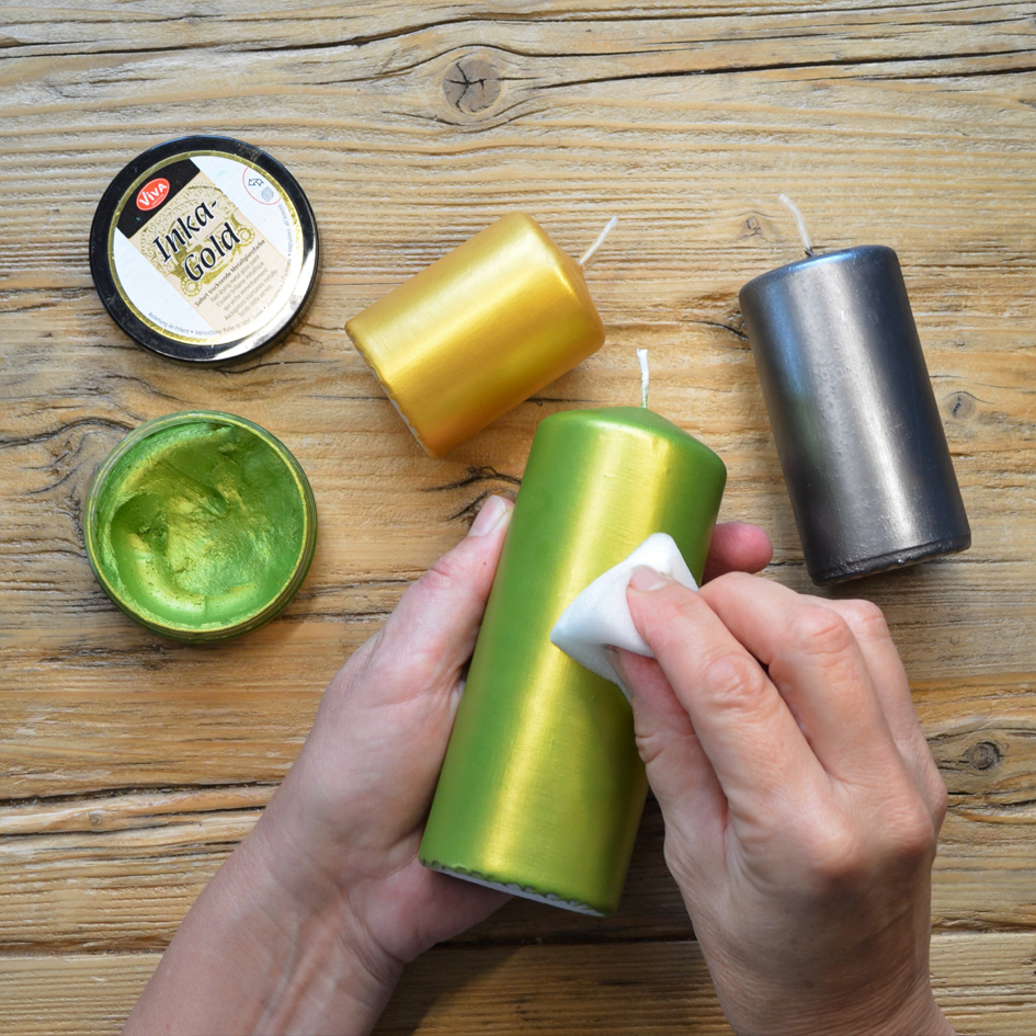 Peintures pour bougies