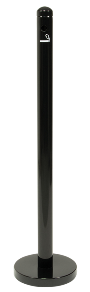 Securit Système cendrier au sol SMOKER POLE - poteau, noir