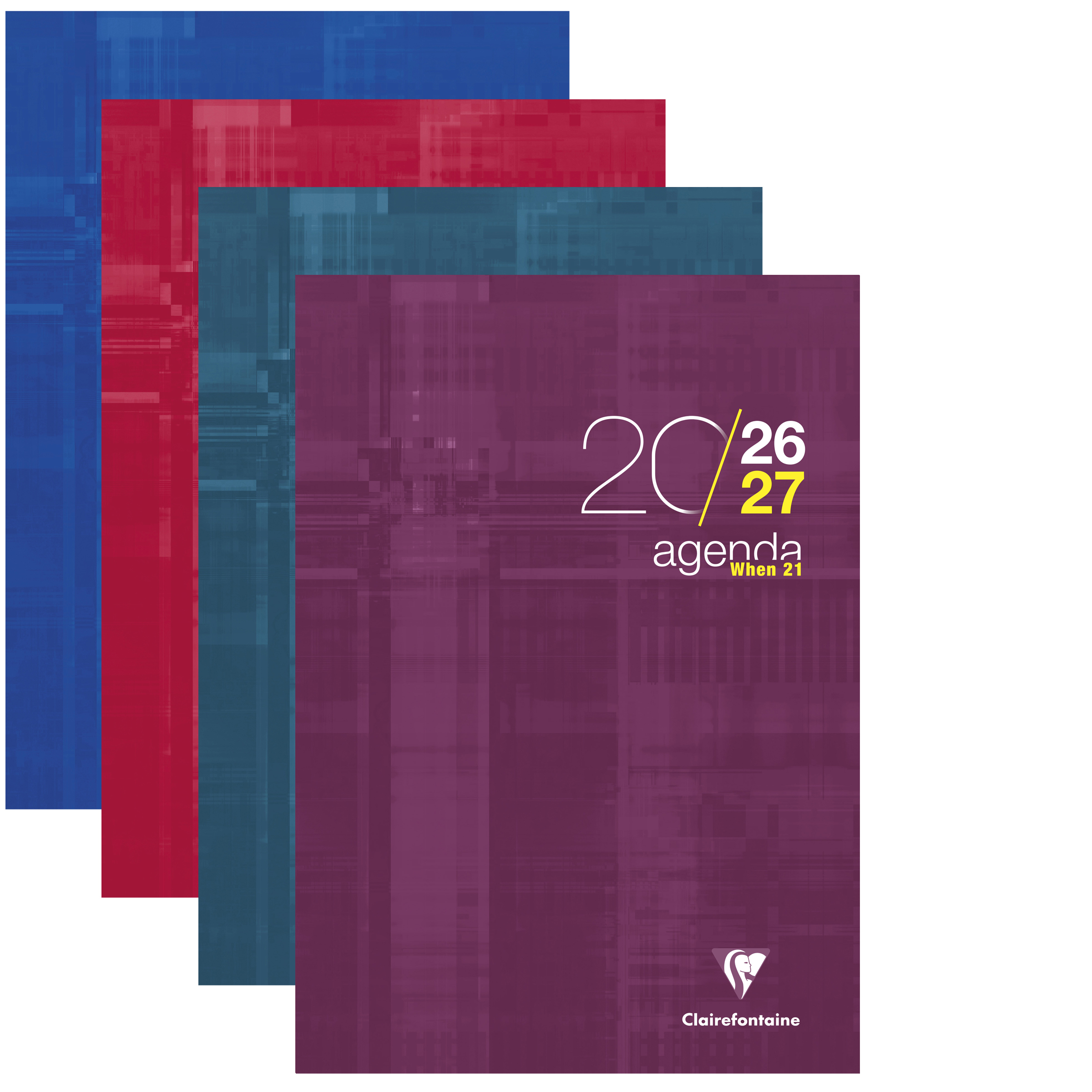 Clairefontaine Agenda scolaire 'WHEN 21', 2026/2027, assorti