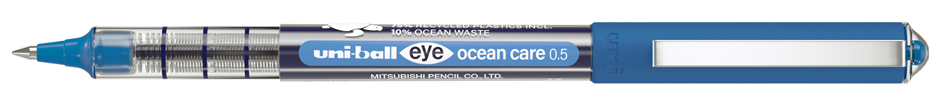 uni-ball Stylo roller eye ocean care 0.5, bleu