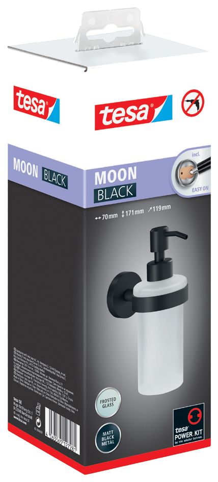 Distributeur de savon MOON BLACK, emballage