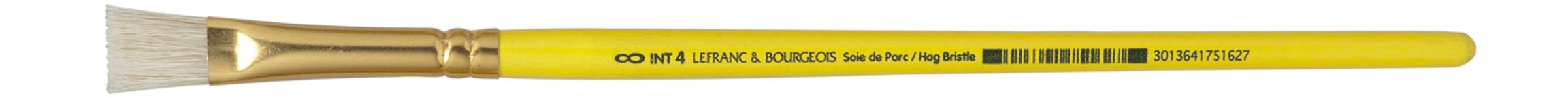 LEFRANC BOURGEOIS Pinceau brosse en soie de porc, plat, N.8
